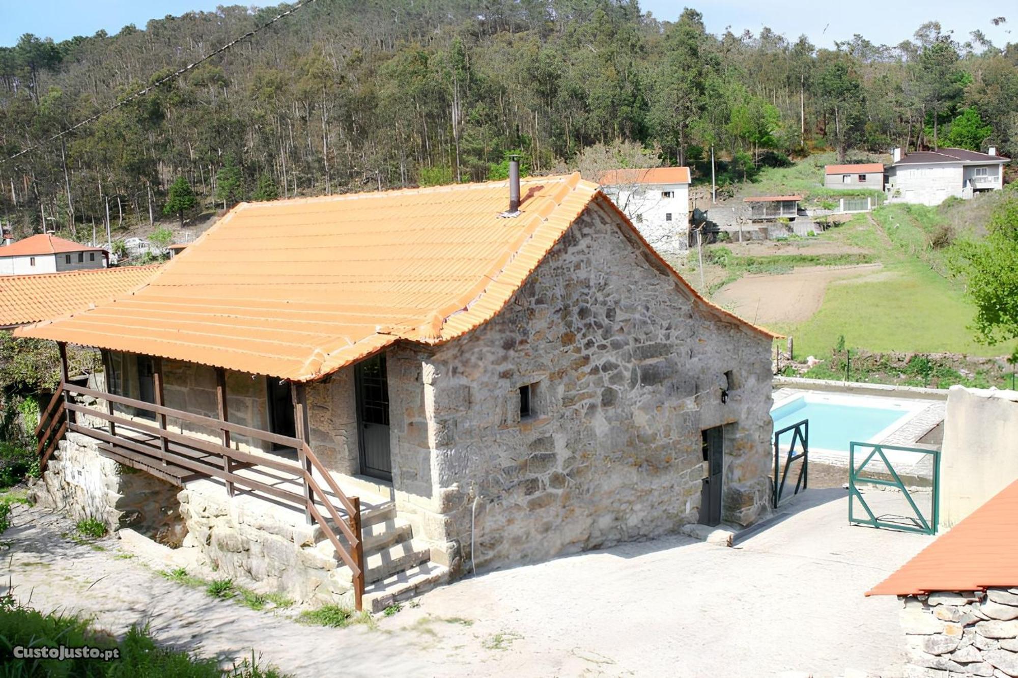 Welcoming House With Mountain View In Agueda Shared Pool Villa Urgueira  Exteriör bild